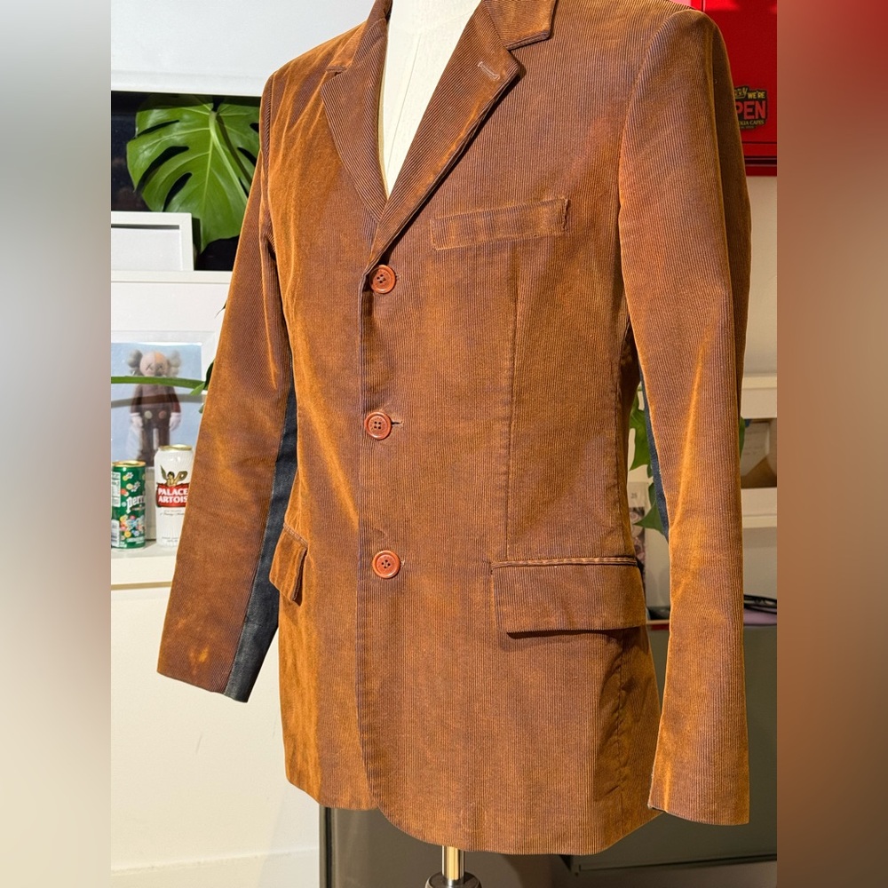 Jean Paul gualtier jeans denim corduroy jacket - Picture 5 of 10